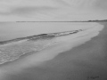 Plage du Finistère   24x35cm   crayon graphite - Paysages marins