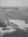 presqu'île de Crozon   24x35cm   crayon graphite - Paysages marins