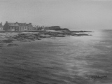 Vers Lechiagat... (crayon graphite) 14/20cm. 2014 - Paysages marins (suite)