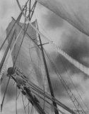 Voiles 01 (crayon graphite) 24/32cm. 2014 - Voiliers et gréement